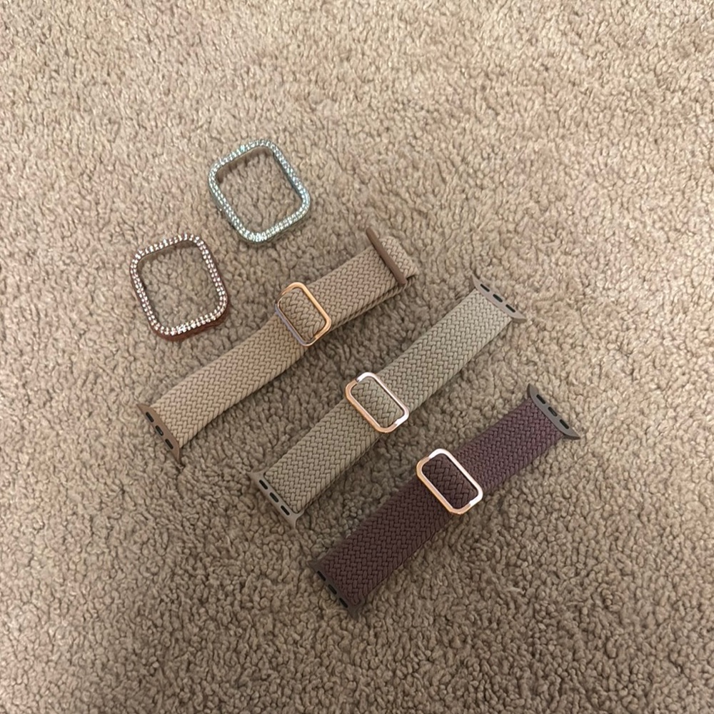 Elegant Tan and Brown Watch Bands